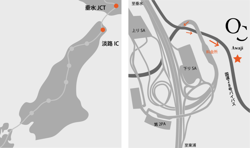 OC Awaji所在地マップ